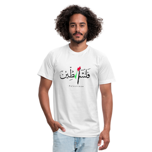 Unisex Jersey T-Shirt by Bella + Canvas - white