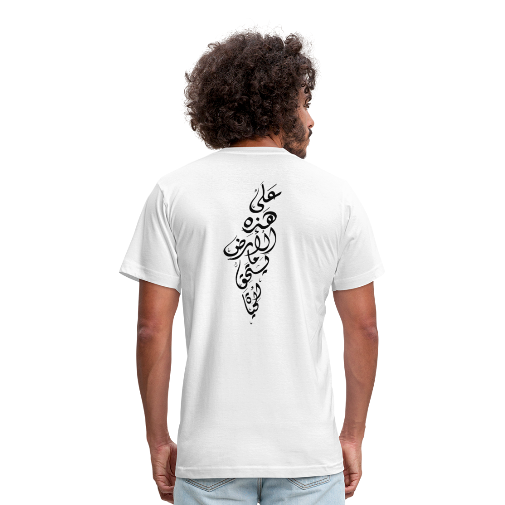 Unisex Jersey T-Shirt by Bella + Canvas - white