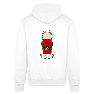 Handala Unisex Powerblend Hoodie - white