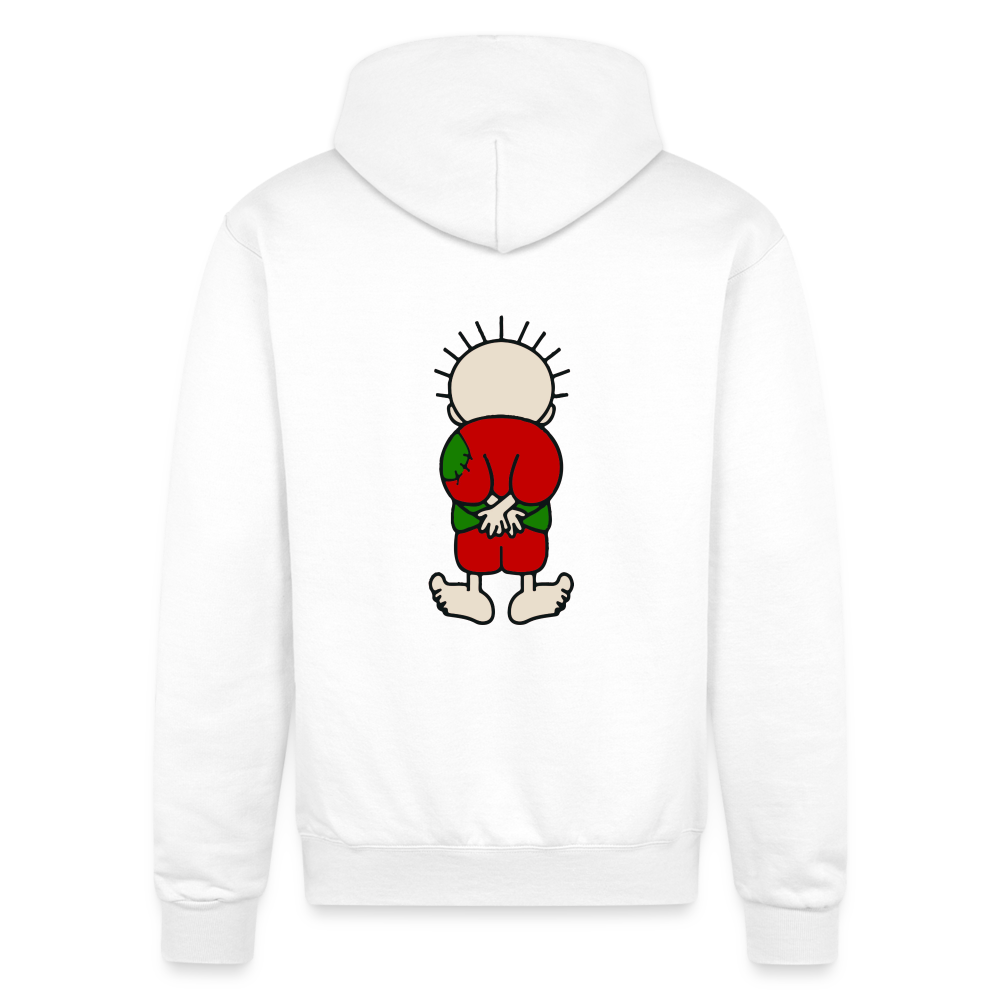 Handala Unisex Powerblend Hoodie - white