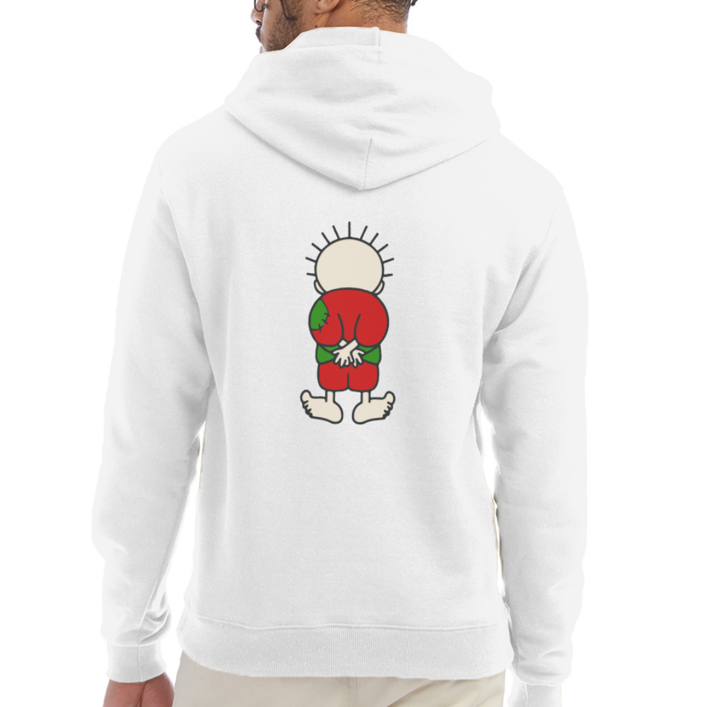 Handala Unisex Powerblend Hoodie - white