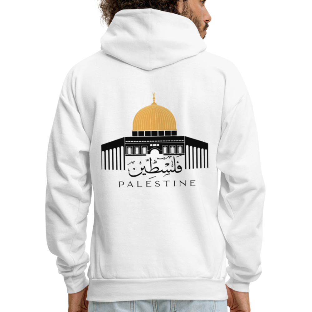 Dome of the Rock Men's Hoodie - white