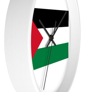 Palestine Flag Wall clock