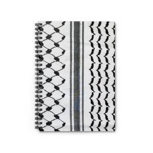 Keffiyeh Spiral Notebook - Ruled Line