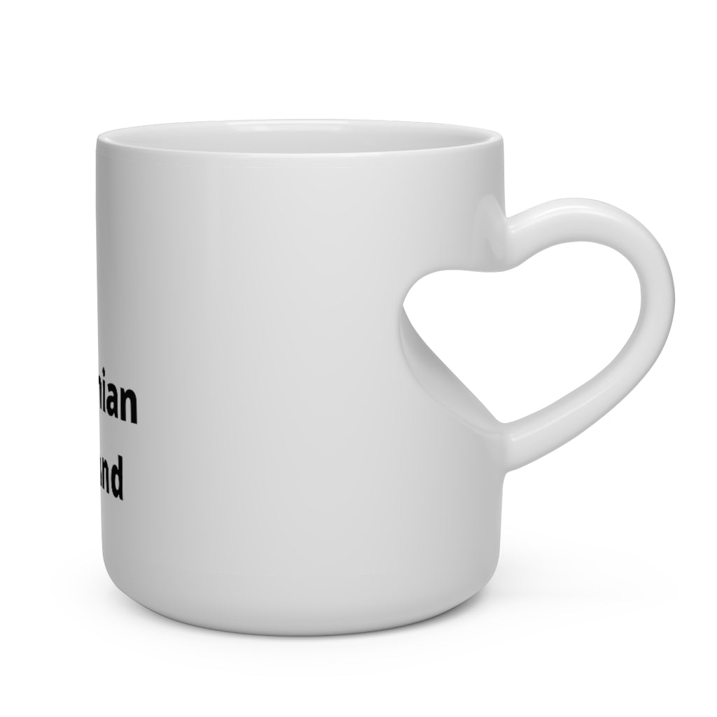 Limited Edition I love my Palestinian Husband Heart Shape Mug