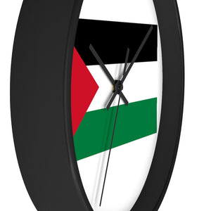 Palestine Flag Wall clock