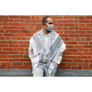 Traditional Keffiyeh & Mask Bundle