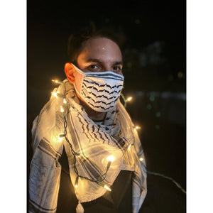 Traditional Keffiyeh & Mask Bundle