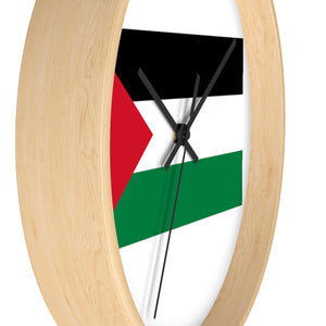 Palestine Flag Wall clock