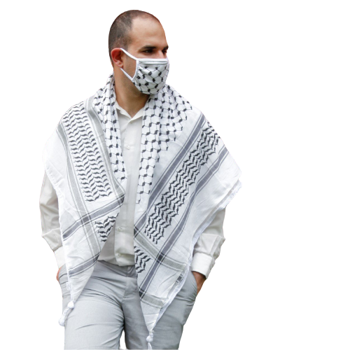 Traditional Keffiyeh & Mask Bundle