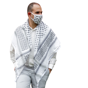 Traditional Keffiyeh & Mask Bundle
