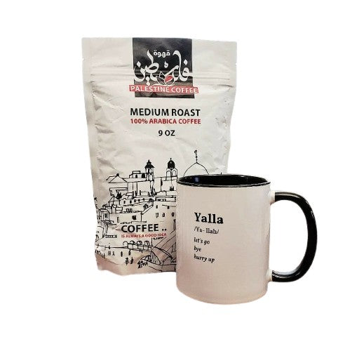 Palestine Coffee and Yalla Mug BUNDLE