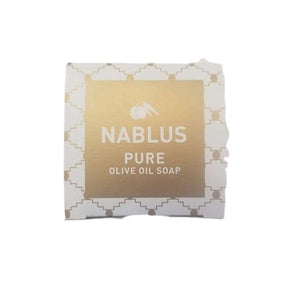 Handmade Vegan Palestinian Olive Oil Soap | NABLUS Pure Traditional Mediterranean Soap (2 items)