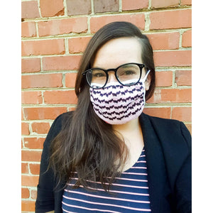 Limited Edition Pink and Black Keffiyeh Mask