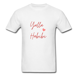 Yalla Habibi Classic T-Shirt - white