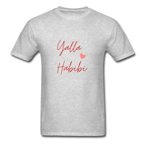 Yalla Habibi Classic T-Shirt - heather gray
