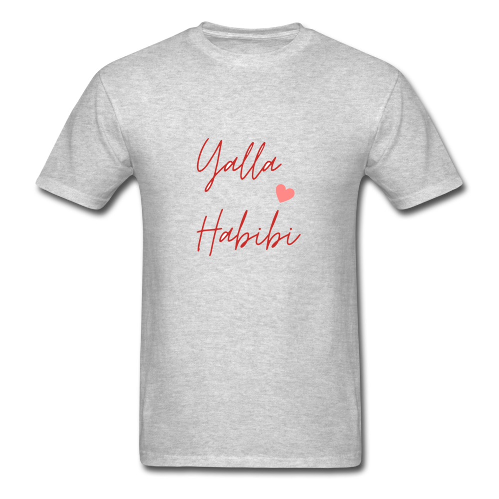 Yalla Habibi Classic T-Shirt - heather gray