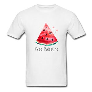 Free Palestine Unisex T-Shirt - white