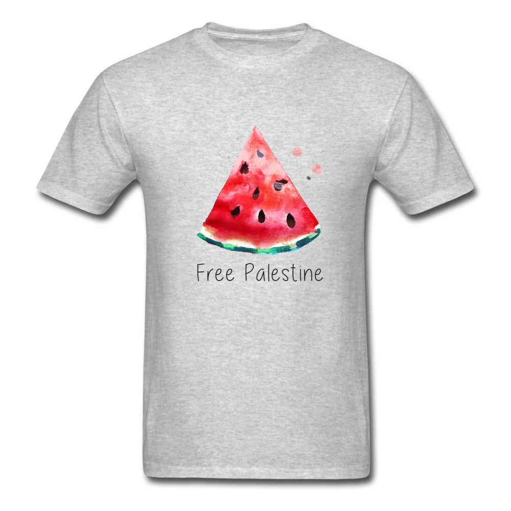 Free Palestine Unisex T-Shirt - heather gray
