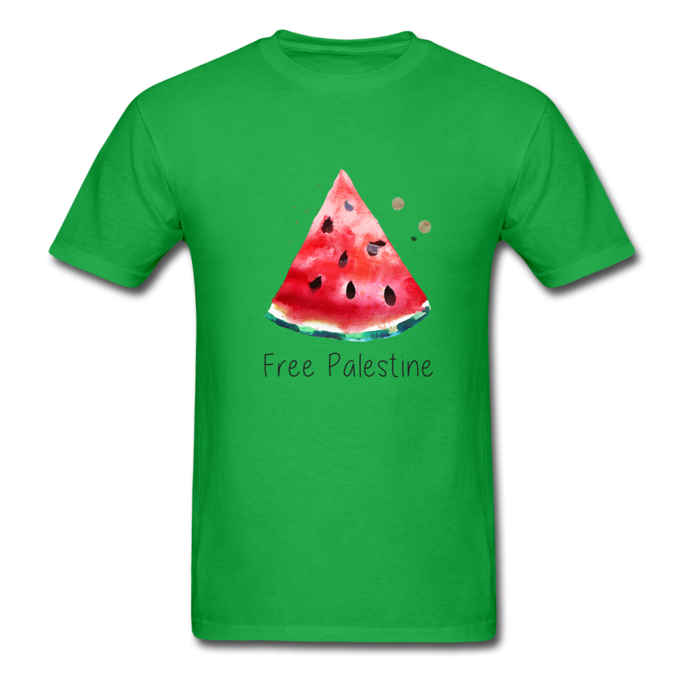 Free Palestine Unisex T-Shirt - bright green