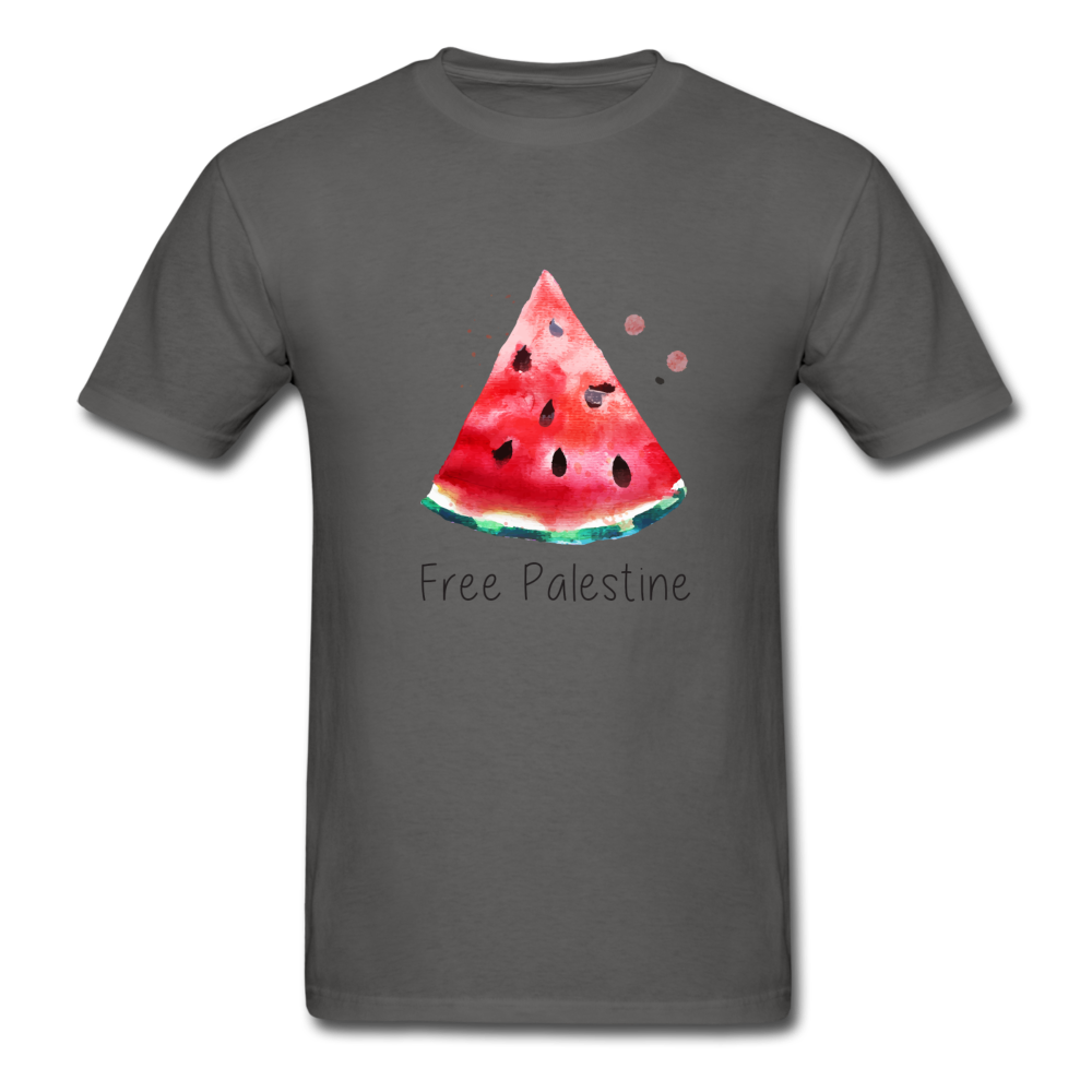Free Palestine Unisex T-Shirt - charcoal