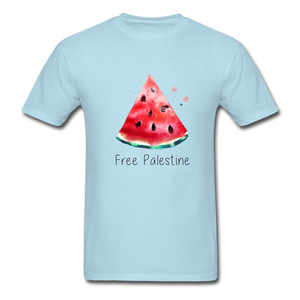 Free Palestine Unisex T-Shirt - powder blue