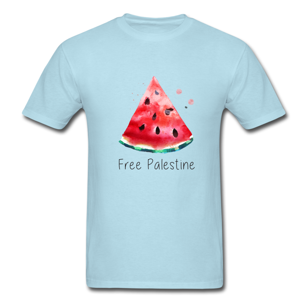 Free Palestine Unisex T-Shirt - powder blue