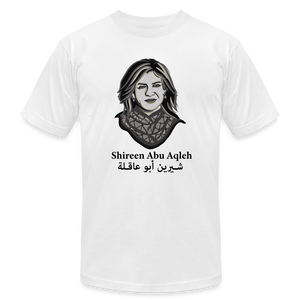 Say Her Name, Shireen Abu Aqleh - white
