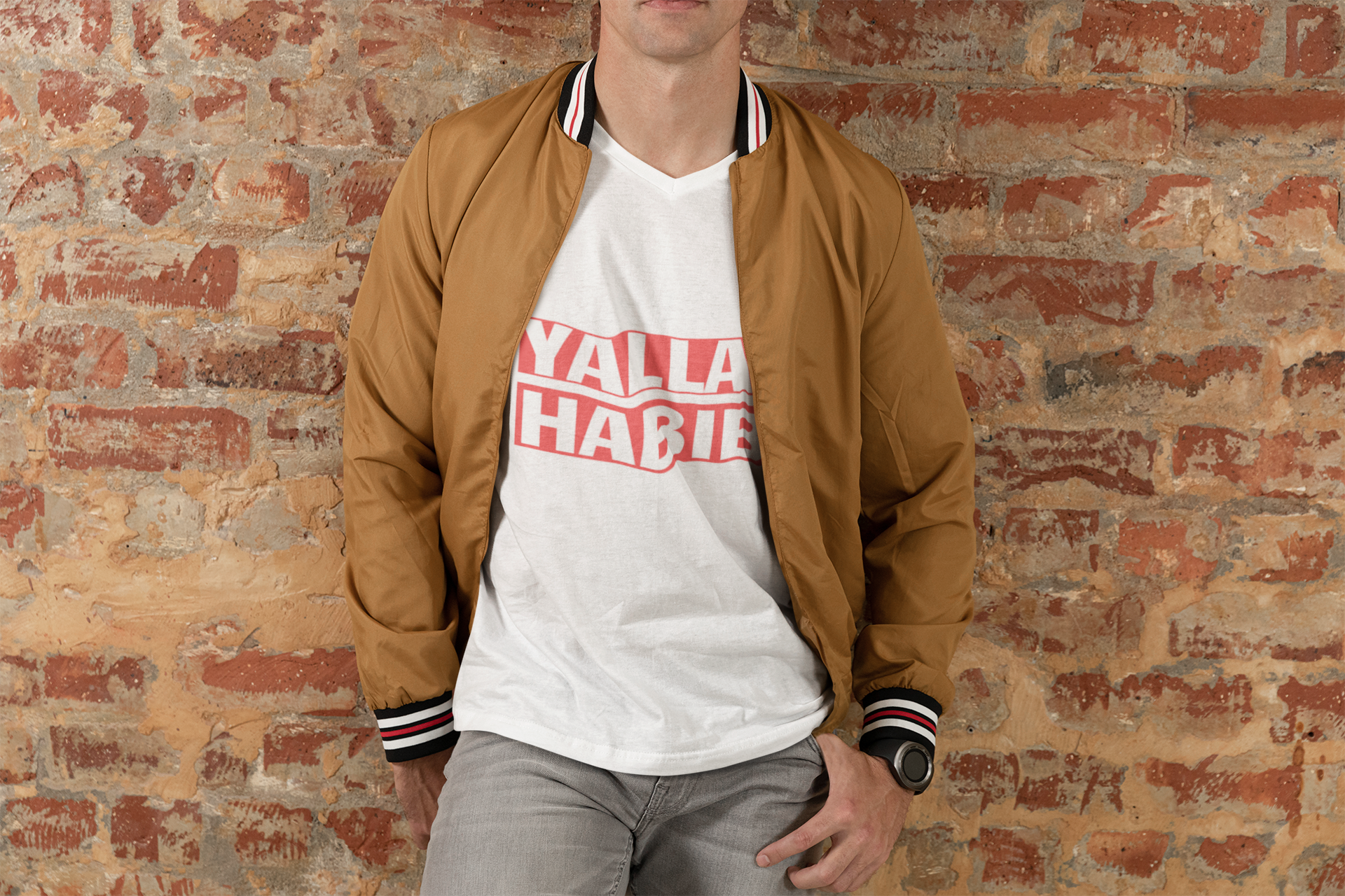 YALLA HABIBI UNISEX T-SHIRT