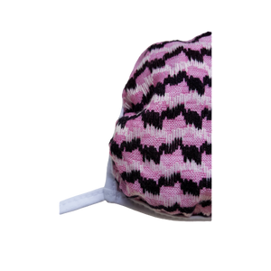 Limited Edition Pink and Black Keffiyeh Mask