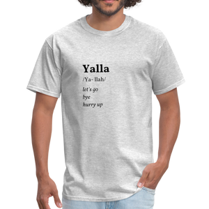 Yalla T-shirt - heather gray
