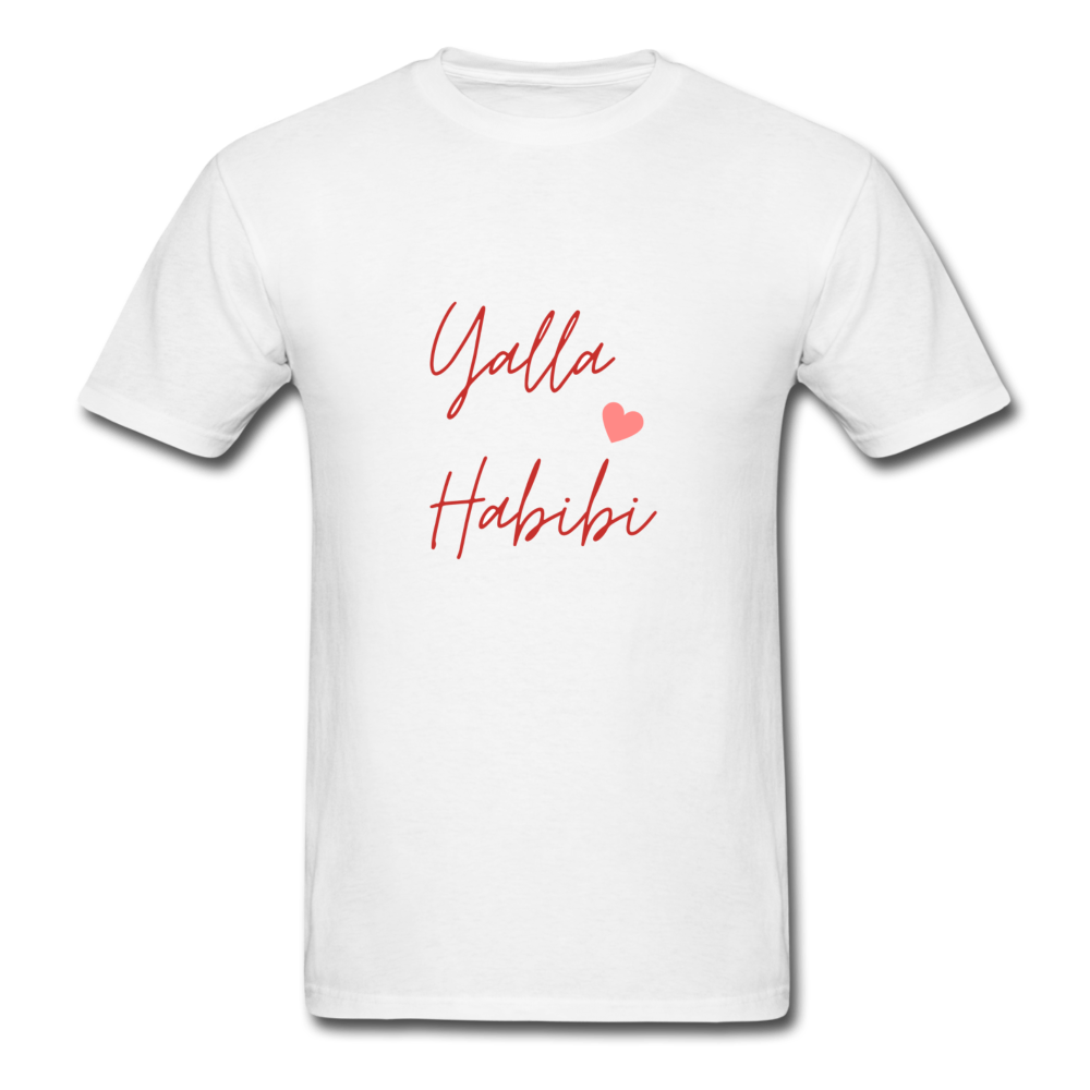 Yalla Habibi Classic T-Shirt - white